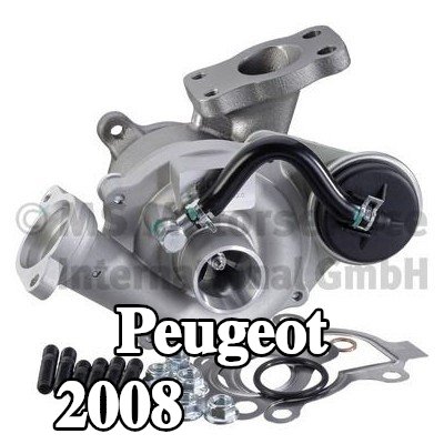 PIERBURG الشاحن التوربيني مع الحشيات/الأختام — Peugeot 2008