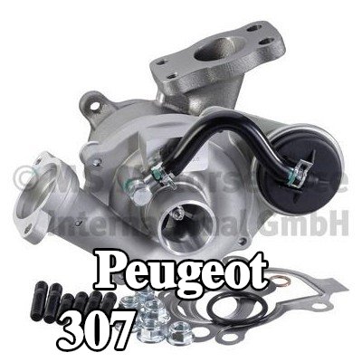 PIERBURG الشاحن التوربيني مع الحشيات/الأختام — 2002 Peugeot 307