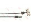 TRW El freni kablosu 244mm — Mitsubishi L200 (2)