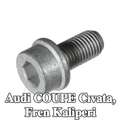 METZGER Cıvata, fren kaliperi Arka Aks — Audi Coupe