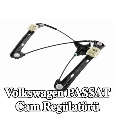 VAICO Cam regülatörü Sağ Ön, Elektrikli, elektrik motoru olmadan, cıvatalı plaka ile — Volkswagen Passat