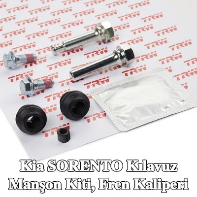 TRW Kılavuz manşon kiti, fren kaliperi — 2016 Kia Sorento