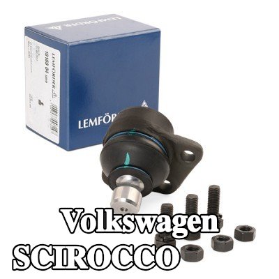 LEMFÖRDER مفصل كروي للمحور الأمامي الأيسر, المحور الأمامي الأيمن, السفلي — 1990 Volkswagen Scirocco