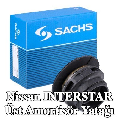 SACHS Üst amortisör yatağı Ön Aks Sol, Ön Aks Sağ, entegre bilyalı rulmanlı — Nissan Interstar