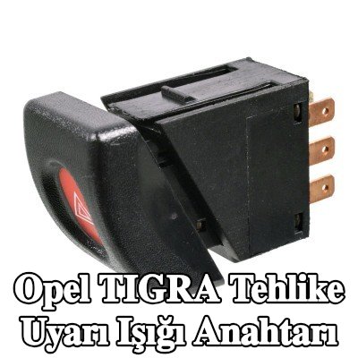 FEBI BILSTEIN Tehlike uyarı ışığı anahtarı — 2000 Opel Tigra