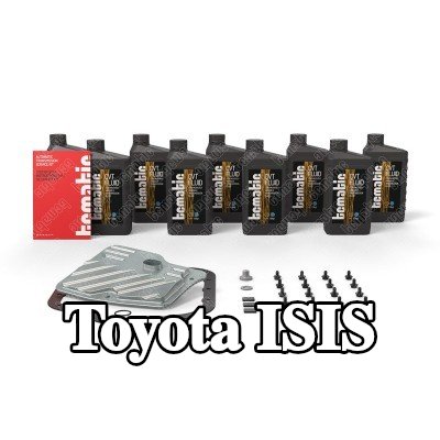 TCMATIC مجموعة صيانة علبة التروس تغيير الزيت عن طريق التصريف, مع كمية الزيت اللازمة لتغيير الزيت الشامل — Toyota Isis