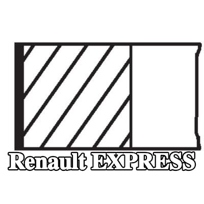 MAHLE مجموعة حلقات المكبس — Renault Express