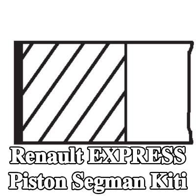 MAHLE Piston Segman Kiti — Renault Express