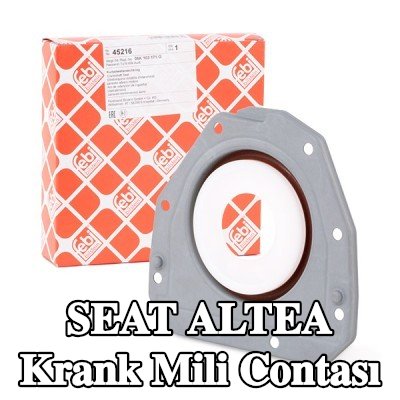 FEBI BILSTEIN Krank mili contası PTFE (politetrafloroetilen), flanş ile — SEAT Altea