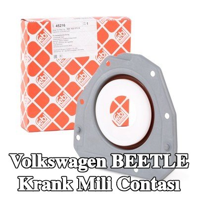 FEBI BILSTEIN Krank mili contası PTFE (politetrafloroetilen), flanş ile — 2012 Volkswagen Beetle
