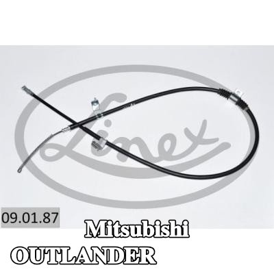 LINEX كابل، فرامل الخدمة — Mitsubishi Outlander