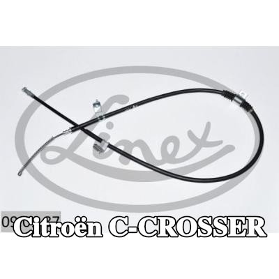 LINEX كابل، فرامل الخدمة — Citroën C-crosser