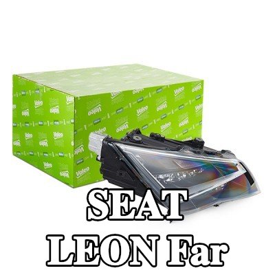 VALEO Far ORİJİNAL PARÇA, Sağ, kısa far/uzun far için LED kontrol ünitesi ile — SEAT Leon