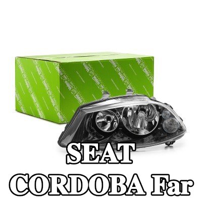 VALEO Far ORİJİNAL PARÇA, Sol, H3, H7, far seviyeleme motoru olmadan, Gösterge Rengi: şeffaf — SEAT Cordoba