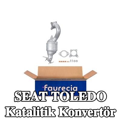 HELLA Montaj parçaları ile katalitik konvertör — 2008 SEAT Toledo