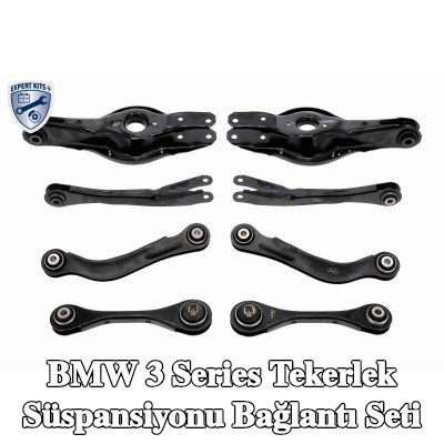 VAICO Bağlantı seti, tekerlek süspansiyonu Arka Aks Sol, Arka Aks Sağ, rulmanlı (ler), cıvata/vida olmadan — BMW 3 Series