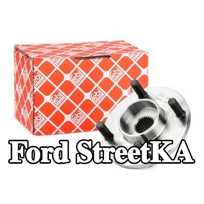 FEBI BILSTEIN محور العجلة المحور الأمامي, مع مسامير العجلة, بدون محمل عجلة — Ford StreetKA