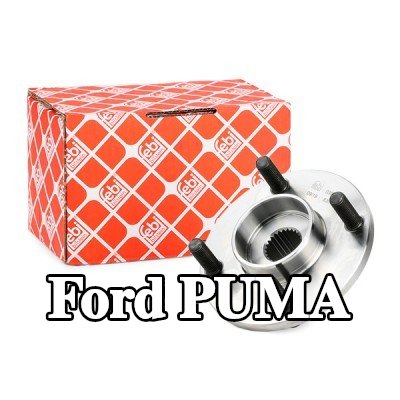 FEBI BILSTEIN محور العجلة المحور الأمامي, مع مسامير العجلة, بدون محمل عجلة — Ford Puma