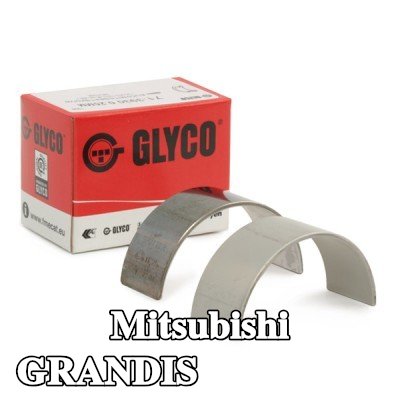 GLYCO محامل الطرف الكبير ذات ظهر فولاذي مطلي بالبرونز — 2005 Mitsubishi Grandis