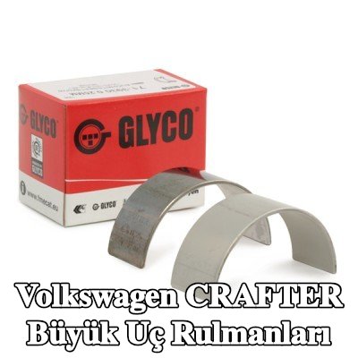 GLYCO Bronz kaplı çelik sırtlı büyük uç rulmanları — Volkswagen Crafter