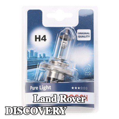 BOSCH لمبة الضوء العالي H4, 60/55W, 12V — 1997 Land Rover Discovery