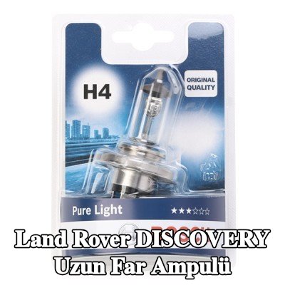 BOSCH Uzun far ampulü H4, 60/55W, 12V — 1997 Land Rover Discovery