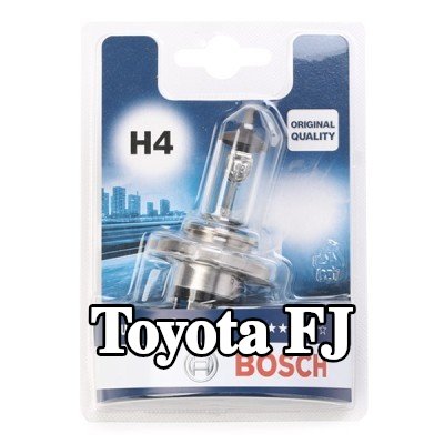 BOSCH لمبة الضوء العالي H4, 60/55W, 12V — Toyota Fj