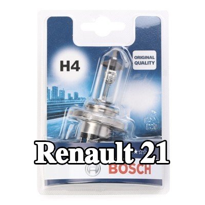 BOSCH لمبة الضوء العالي H4, 60/55W, 12V — Renault 21