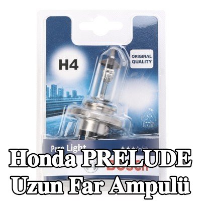 BOSCH Uzun far ampulü H4, 60/55W, 12V — 1990 Honda Prelude