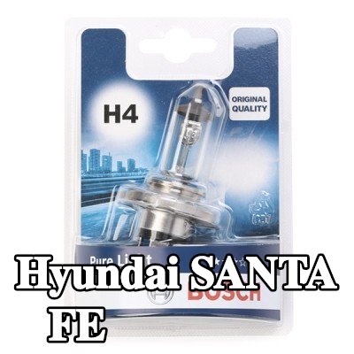 BOSCH لمبة الضوء العالي H4, 60/55W, 12V — 2002 Hyundai Santa Fe