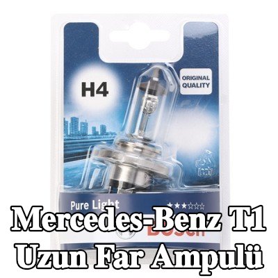 BOSCH Uzun far ampulü H4, 60/55W, 12V — Mercedes-Benz T1