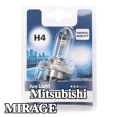 BOSCH لمبة الضوء العالي H4, 60/55W, 12V — Mitsubishi Mirage