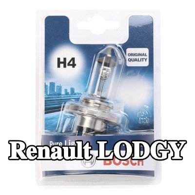 BOSCH لمبة الضوء العالي H4, 60/55W, 12V — Renault Lodgy