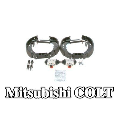BOSCH مجموعة فرامل أسطوانية مع الملحقات, مع أسطوانة فرامل العجلة — Mitsubishi Colt
