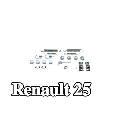 BOSCH مجموعة تركيب حذاء الفرامل مع الملحقات, مع زنبرك — Renault 25