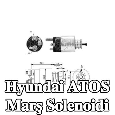 ERA Marş solenoidi — Hyundai Atos