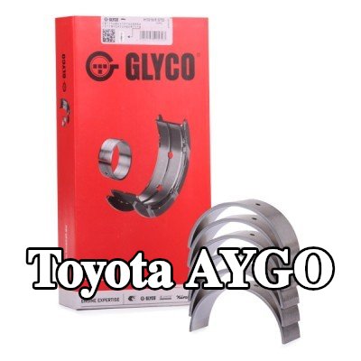 GLYCO محامل الطرف الكبير من سبائك الألومنيوم على قاعدة فولاذية — Toyota Aygo