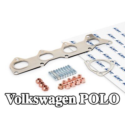 LRT مجموعة تركيب المحول الحفاز — 2008 Volkswagen Polo