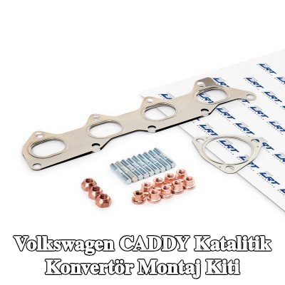 LRT Katalitik konvertör montaj kiti — 2010 Volkswagen Caddy