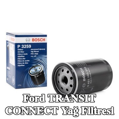 BOSCH Yağ filtresi — 2012 Ford Transit Connect