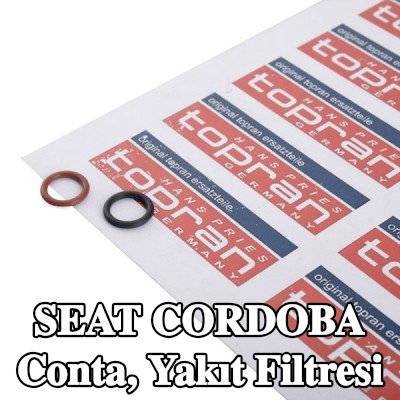 TOPRAN Conta, yakıt filtresi — SEAT Cordoba