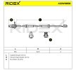 RIDEX ABS sensörü Arka Aks her iki taraf, 532mm — Nissan Cabstar E (5)