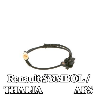 BOSCH مستشعر ABS مع كابل — 2003 Renault Symbol / Thalia