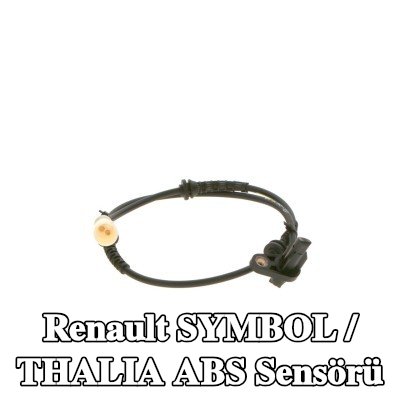 BOSCH Kablolu ABS sensörü — 2003 Renault Symbol / Thalia