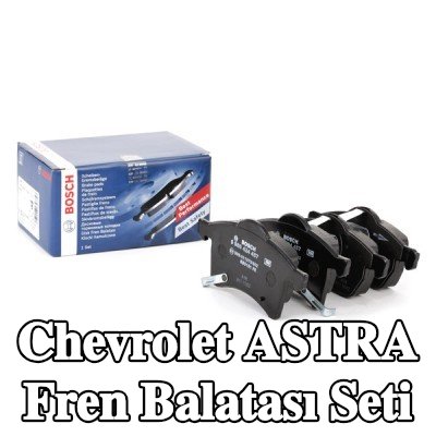 BOSCH Piston klipsli fren balatası seti — Chevrolet Astra