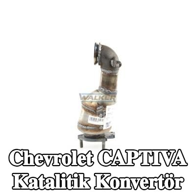 WALKER Montaj parçaları ile katalitik konvertör — Chevrolet Captiva