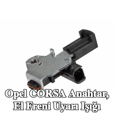 METZGER Anahtar, el freni uyarı ışığı — Opel Corsa