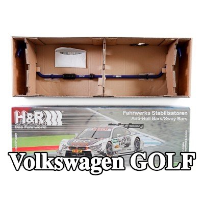 H&R مجموعة قضبان منع الانقلاب — 2000 Volkswagen Golf