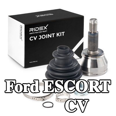 RIDEX مجموعة وصلة المحور الأمامي, جانب العجلة — 1990 Ford Escort