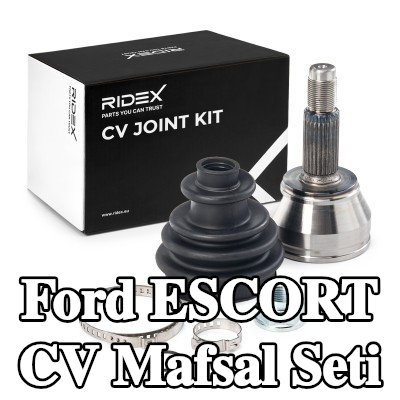 RIDEX CV mafsalı kiti Ön Aks, Tekerlek Tarafı — 1990 Ford Escort